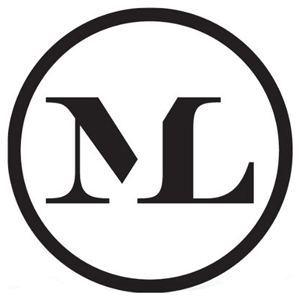 Logo "Mad Lords", lettres M et L stylisées dans un rond noir sur fond blanc