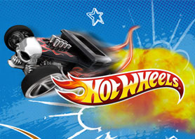Mattel Hotwheels Adrenaline, une voiture laissant des traces enflammées